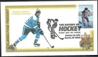 USA 2017 Canada FDC: The History of Hockey Homemade Rare Cachet - Mario Lemieux