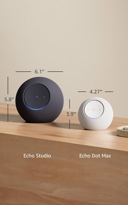 Amazon Echo Dot Max Smart Speaker with Alexa - Amethyst MA49CA for