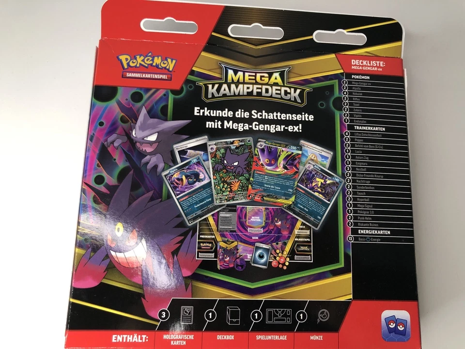 Mega Gengar EX Mega Kampfdeck Deutsch Neu OVP - Bild 2 von 2