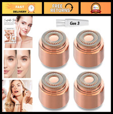 Replacement Heads for Flawless Facial Hair Remover Gen 3 - Double Ring Blades