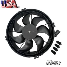 VA01-AP90/VLL-66A 12" Electric Puller Fan FOR Spal Racing Motorcycle 30103202