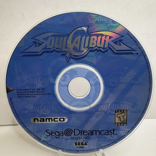 Soulcalibur (Sega Dreamcast, 1999) Disc Only – Tested & Working