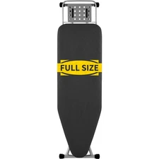 Full Size Ironing Board 57" L X15 W, Large Wide Sturdy Ironing Board with Iro...