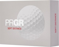 PRGR Golf Ball SOFT DISTANCE White 1dozen