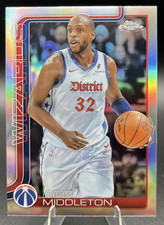 2025-26 Topps Chrome Basketball Khris Middleton REFRACTOR #204 (See Photos)