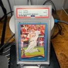 2014 Topps - Mike Trout #1 Blue Walmart Border PSA9