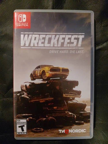 WRECKFEST Game Drive Fast Die Last Nintendo Switch Game THQNORDIC