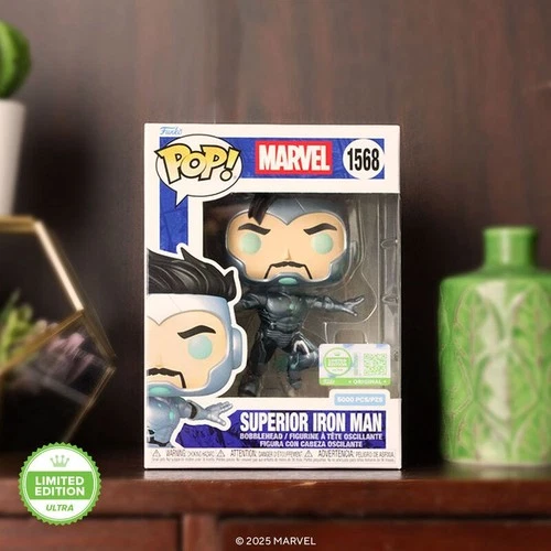 Funko Shop Exclusive Marvel Superior Iron Man Le 5000 IN HAND