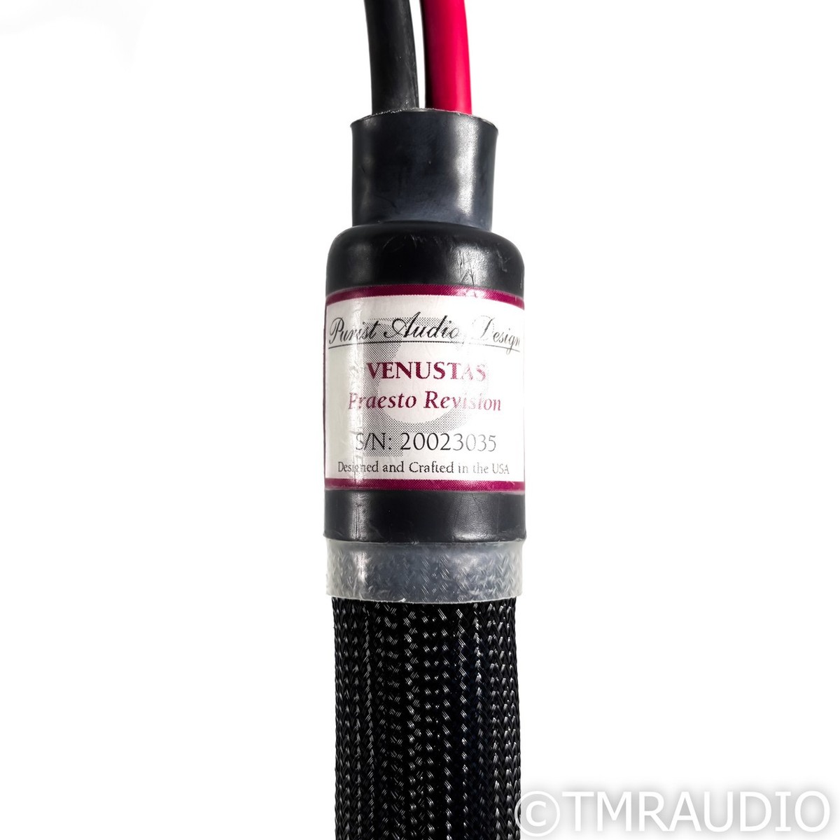 Purist Audio Design Venustas Praesto Revision Speaker Cables