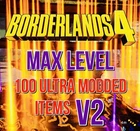 Borderlands 4 Ultra Modded 100 Level 50 Guns Items Drop V2 XBOX PS5 PC SWITCH