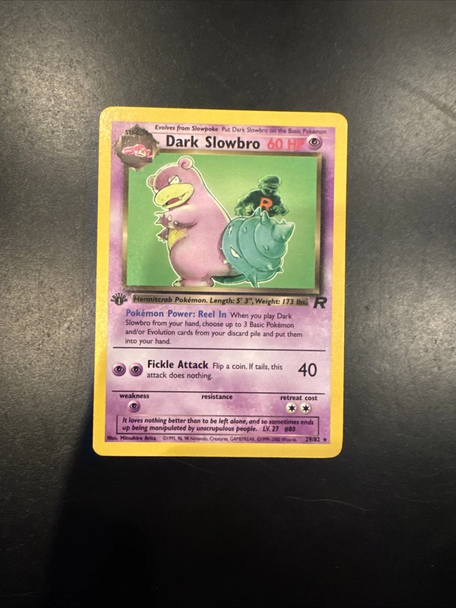 Dark Slowbro Pokémon TCG Cards for sale | eBay