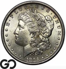 1896 Morgan Silver Dollar Coin, Lustrous BU++