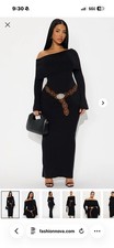 Fashion Nova That Tone Sweater Maxi Dress