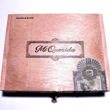 Mi Querida Ancho Largo Empty Wooden Cigar Box 8.5" x 7" x 2"