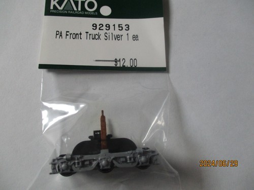 Conjunto de camión delantero Kato # 92929151 PA-1 negro escala N - Imagen 2 de 2