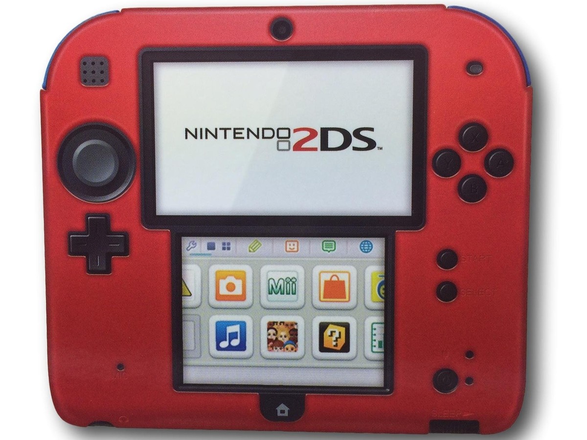 Nintendo ニンテンドー2DS レッド Nintendo 2DS Console System Red from JAPAN with Tracking NEW