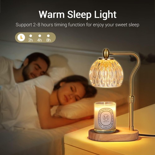 Fashionable Candle Warmer Lamps: Timed, Adjustable Height for All Candles - Picture 7 of 9