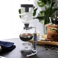 Siphon Syphon Coffee Maker Tabletop Glass Siphon Pot Glass Syphon Coffee Maker