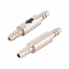 Aquarium Non Return Metal Check Valve 2pcs for Air Pump Airline Tubing