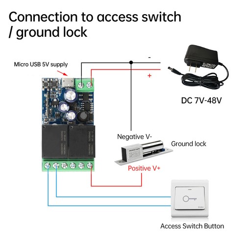 Interruptor inteligente eWeLink WIFI receptor de relé de 2 canales soporte control de voz - Imagen 8 de 22