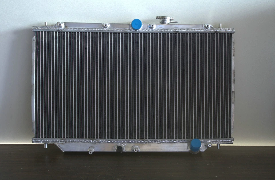 For 1992-1996 Honda Prelude (MT) l4 Full Aluminum Radiator 1993 1994 1995 Foto 4 de 4