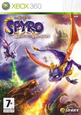 The Legend of Spyro Dawn of the Dragon Microsoft Xbox 360 Action Kinder Videospiel