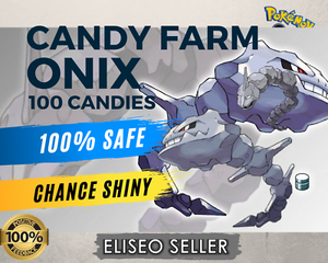 Onix Pokemon Go Catch Onix Candy Farm X100 Chance Shiny Steelix Ebay Onix Pokemon Go Catch Onix Candy Farm X100 Chance Shiny Steelix Ebay