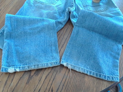 1990s LEVI Strauss Signature Denim Pants - YKK Zipper Fly - Picture 9 of 9