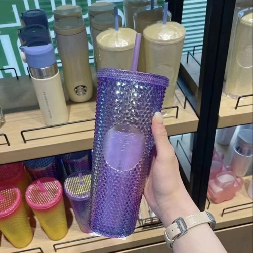 Starbucks Diamond Studded Tumbler 24oz/710ml Gradient Getränkebecher Geschenk - Bild 39 von 53