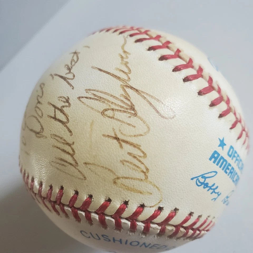 Bert Blyleven Autographed Baseball HOF 2011 A.L. Bobby Brown Pres. - Image 2 of 4