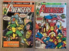 The Avengers #135, #148 Earth’s Mightiest Heroes￼! Marvel Comic Group •Lot Of 2