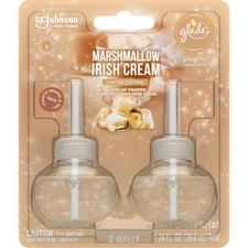 Glade PlugIns Marshmallow Irish Cream Scented Oil Refills 2 ct