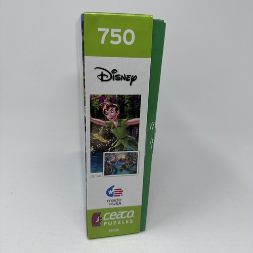 Disney Thomas Kinkade 2007 Peter Pan's Never Land Hook 750 Piece Puzzle Complete - Picture 7 of 9