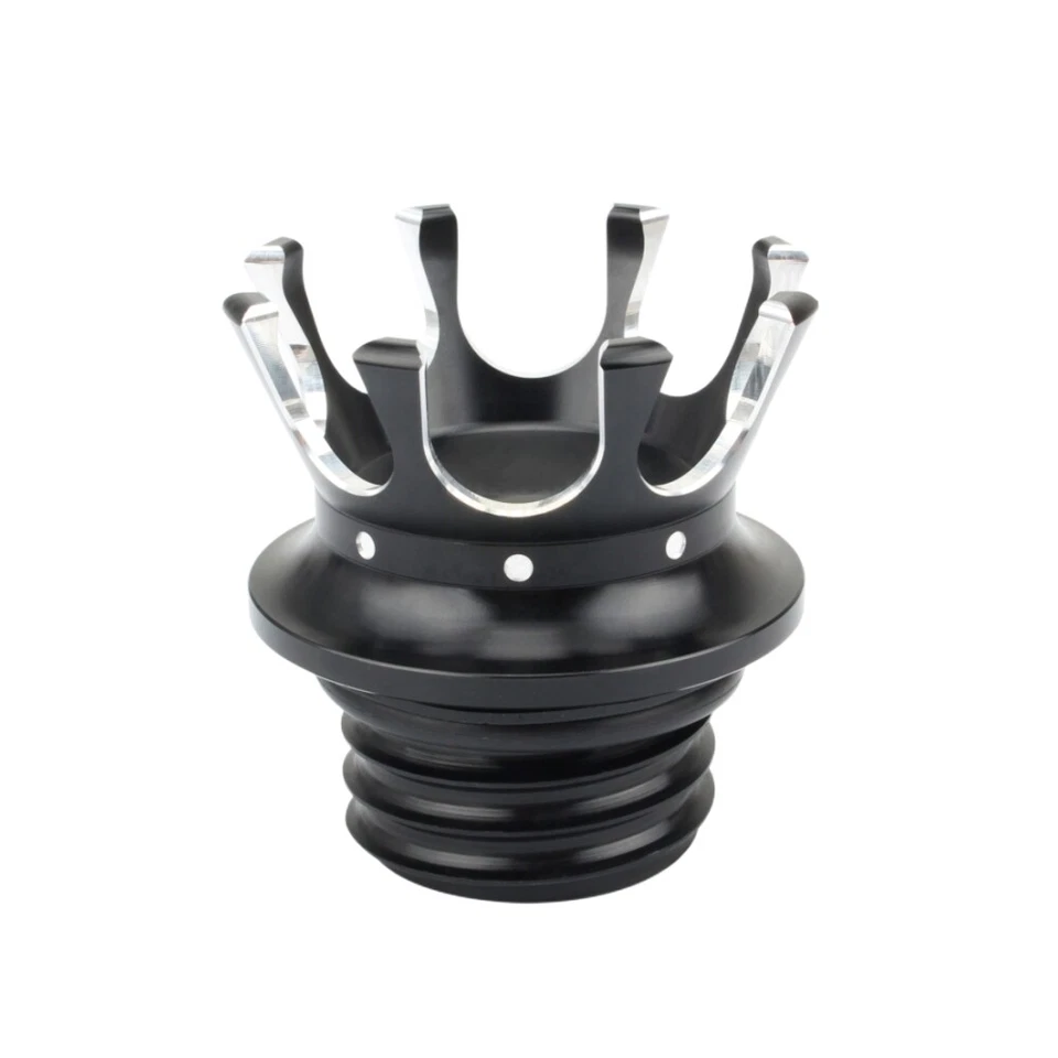 Крышка топливного бака с ЧПУ King Crown для Harley Touring Softail Road King - Изображение 4 из 4