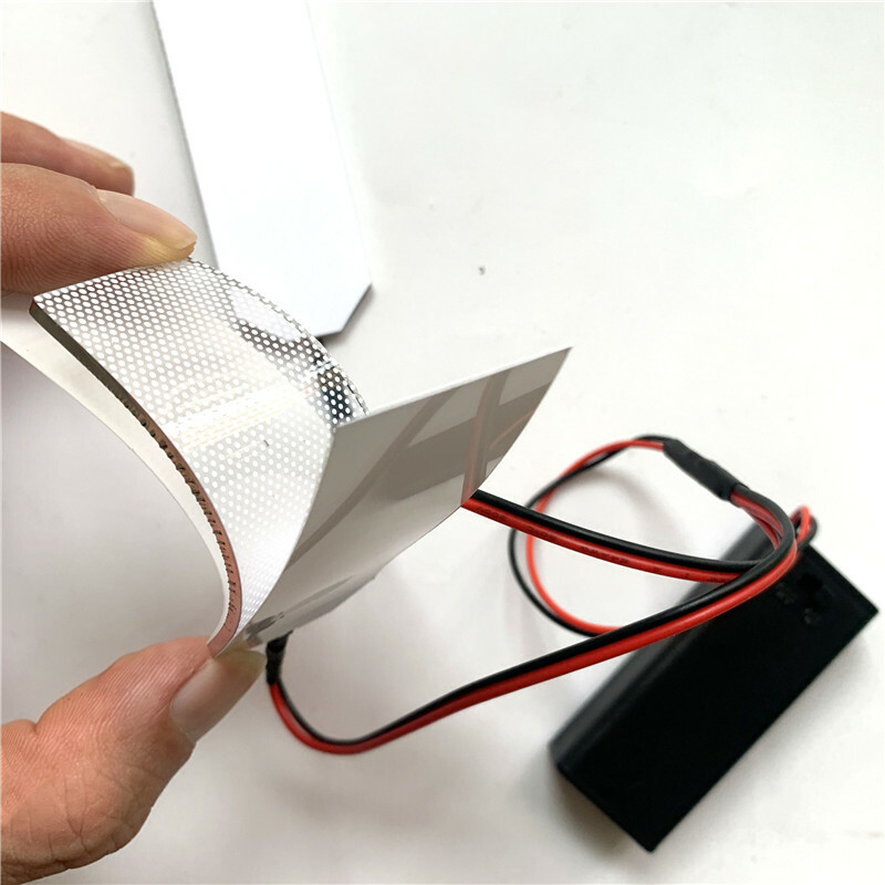 DIY Bendable LED Light Eyes For Iron Man Batman Helmet Mask - Foto 4