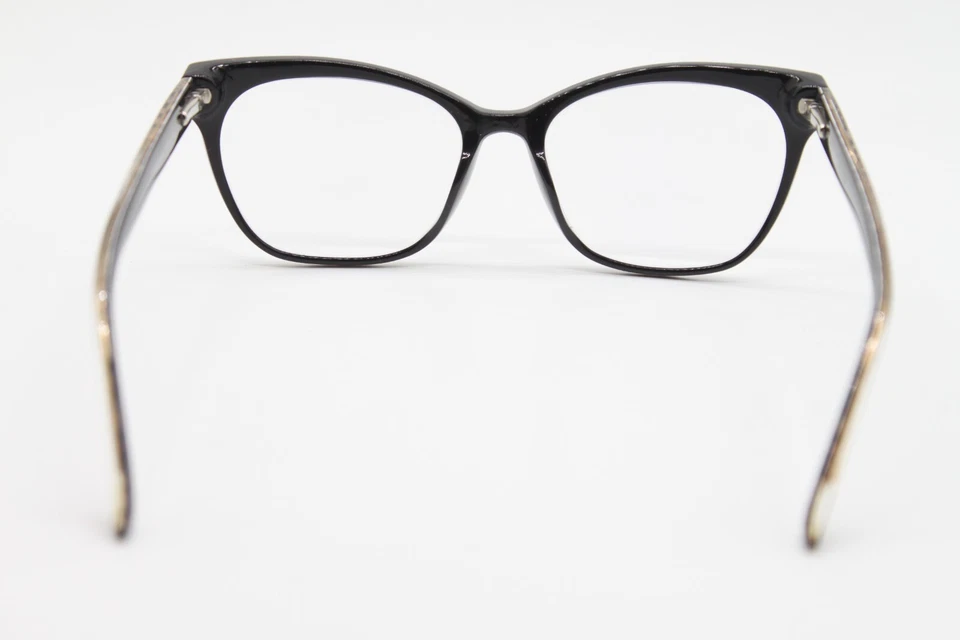 BEBE BB5210 209 LEOPARDO ANIMAL NEGRO GAFAS AUTÉNTICAS 53-16 Foto 4 de 4