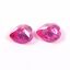 thumbnail 5 - AAA 6x6 MM Natural Flawless Ceylon Pink Sapphire Loose Heart Gemstone Cut Pair