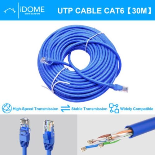CAT6 RJ45 Ethernet Netzwerk High Speed LAN Internet Patch UTP Kabel 1m-30m CCA UK - Bild 33 von 36