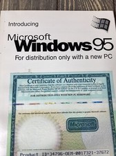 Introducing Microsoft Windows 95 Book Manual