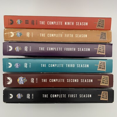 South Park (DVD) First Second Third Fourth Fifth Ninth Seasons 1 2 3 4 5 9 *VGC*