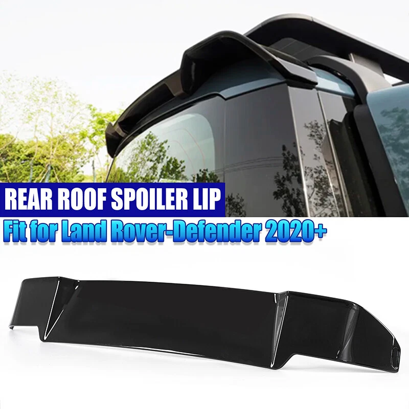 FOR LAND ROVER DEFENDER L663 90/110/130 GLOSS BLACK REAR ROOF SPOILER WING 2020+ - Image 3 of 4