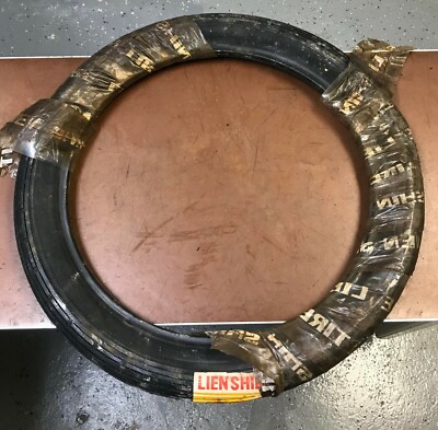 Vintage LIEN SHIN 2.50-17 Motorcycle Tire Front Classic Ribbed Street On Road