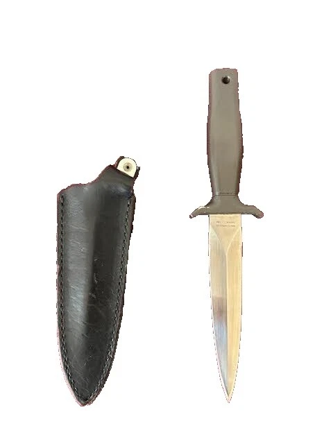 Stainless Steel Blade Encapsulated Collectible Vintage Fixed Blade Knives