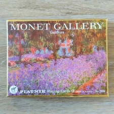 Piatnik Monet Gallery Gardens Playing Cards Set
