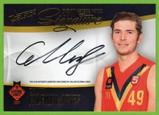 2017 AFL FUTURE FORCE GOLD SIGNATURE CARD - FFGS5 Callum COLEMAN-JONES #112