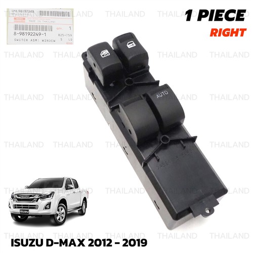 Fits Isuzu/Chevrolet D-Max V-Cross 2012 - 19 RHD Power Window Control Switch - Picture 2 of 10