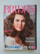 February/March 1984 BRIDE'S magazine CAROL ALT Renee Simonsen Andi MacDowell