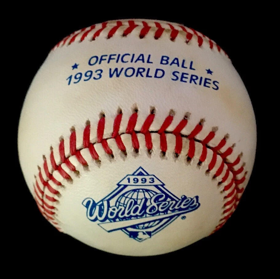 Paul Molitor Autographed Signed 1993 World Series Baseball PSA/DNA COA Brewers - Image 2 of 4