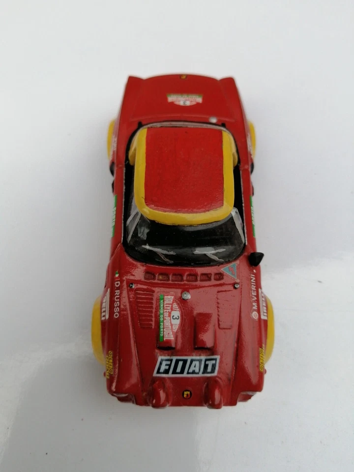 Fiat 124 spider Rally Portugal 77 kit resina Jmodels - Immagine 4 di 4