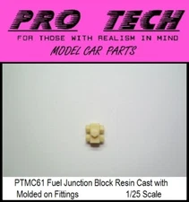 PTMC 61 Fuel Junction Block Resin Cast 1:25 Drag Race LBR Model Parts PRO TECH
